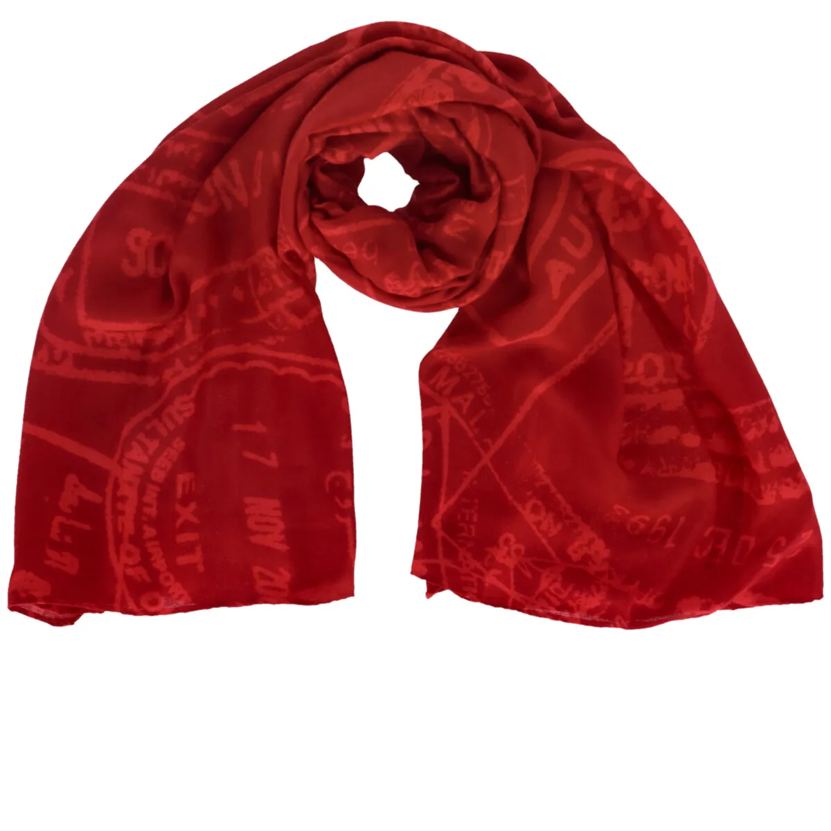 Alviero Martini Halstuch Rot 266000