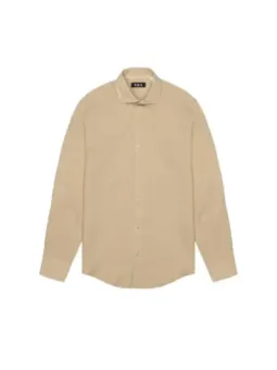 Yos Herren Hemd Beige ausleihen – Flex-Fashion Verleih Shop