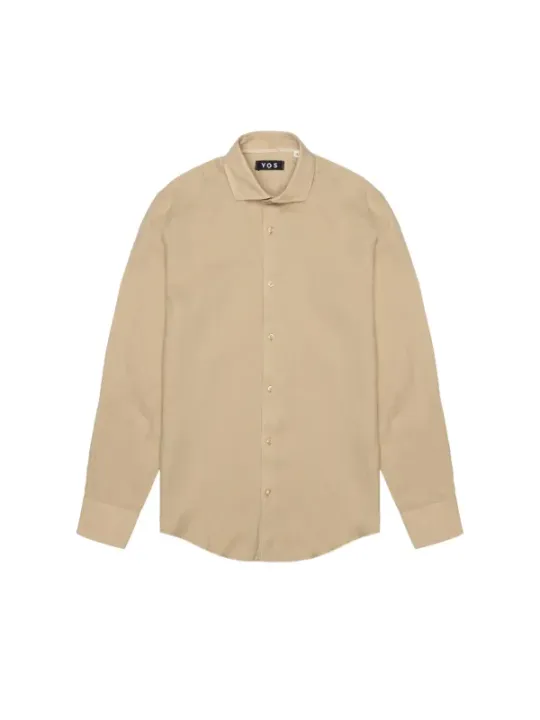 Yos Herren Hemd Beige | online kaufen