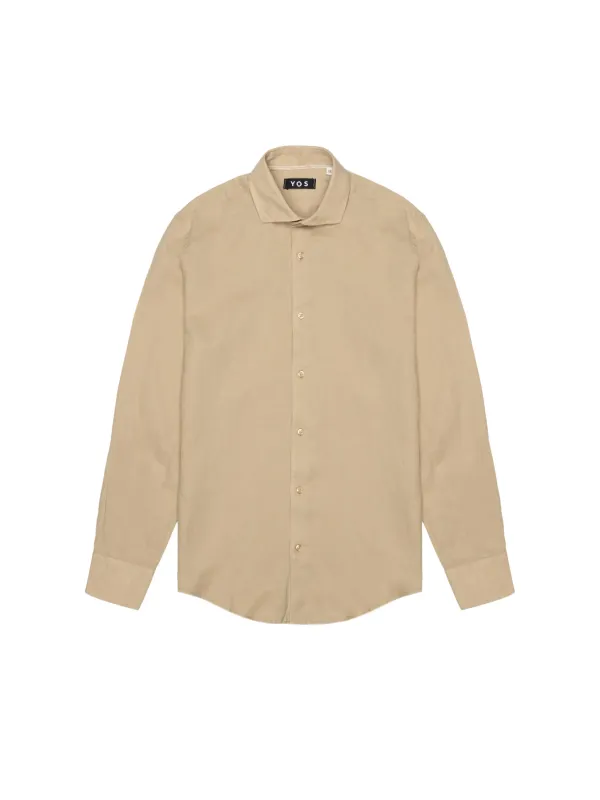 Yos Herren Hemd Beige | online kaufen