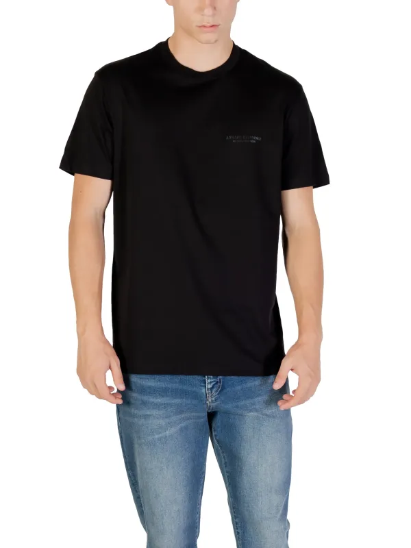 Armani Exchange Herren T-Shirt Schwarz | online kaufen