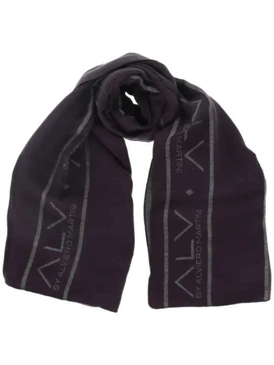 Alviero Martini Schal graue Linien