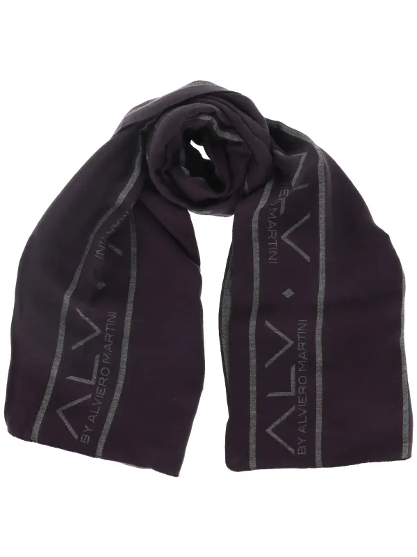 Alviero Martini Schal graue Linien