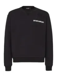 Dsquared2 Herren Fleece Schwarz | online kaufen