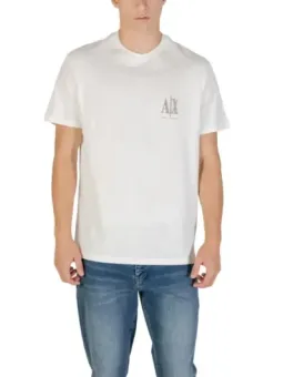 Armani Exchange Herren T-Shirt Weiß - Flex-Fashion Verleih
