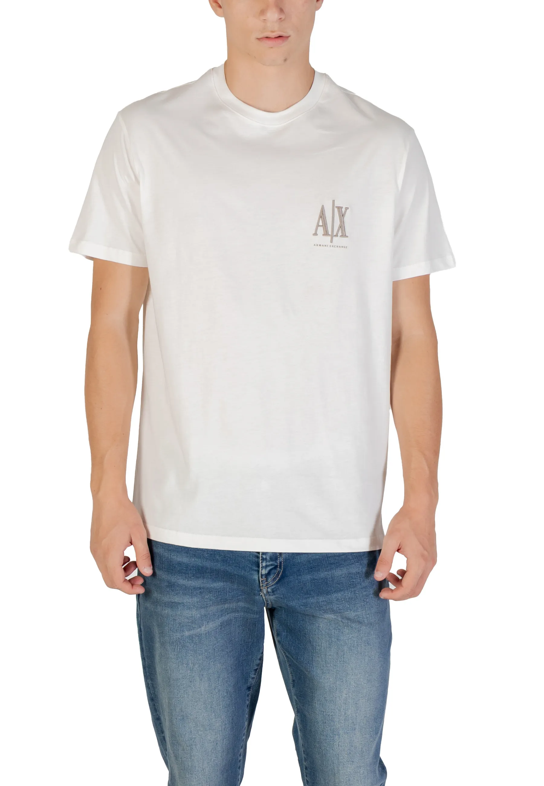 Herren T-Shirt Weiß 489136
