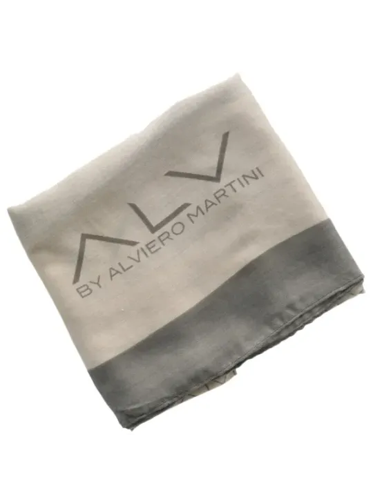 Alviero Martini cremefarbener Herren-Halstuch