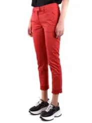 Dondup Damen Hose Rot | online kaufen