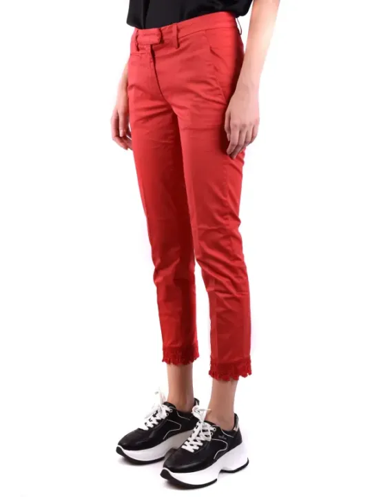 Dondup Damen Hose Rot | online kaufen