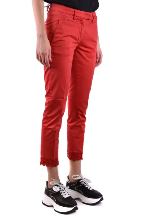 Dondup Damen Hose Rot | online kaufen
