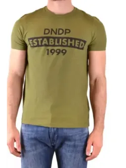 Dondup Herren T-Shirt Grün L mieten - Flex-Fashion Verleih