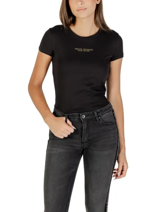 Armani Exchange Damen T-Shirt Schwarz | online kaufen