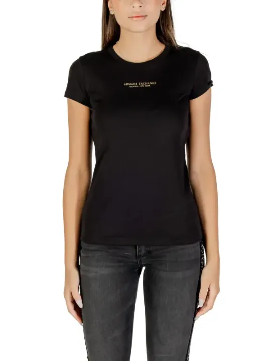 Armani Exchange Damen T-Shirt Schwarz | online kaufen