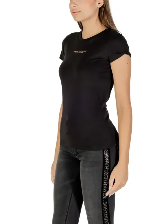 Armani Exchange Damen T-Shirt Schwarz | online kaufen