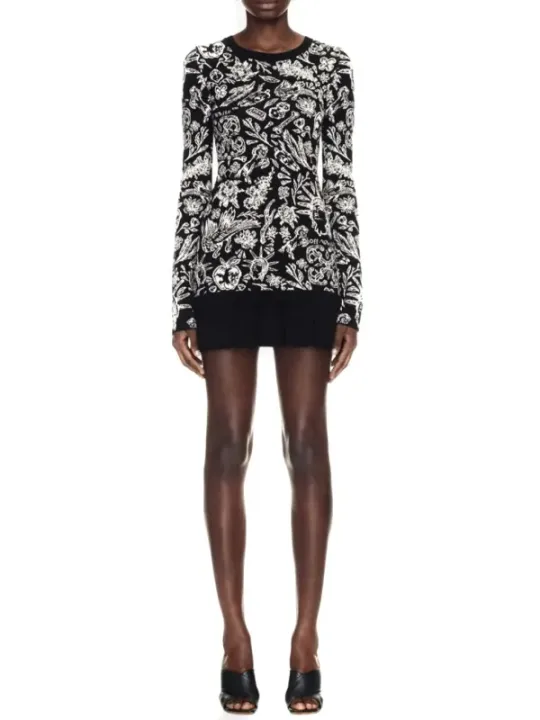 Off-White Damen Kleid Schwarz | online kaufen