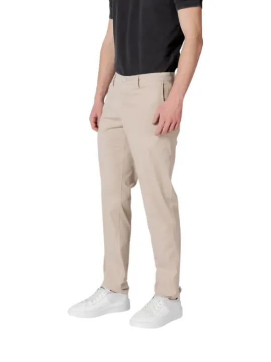Beige Slim Fit Herrenhose Replay