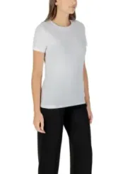 Armani Exchange Damen T-Shirt Weiß | online kaufen