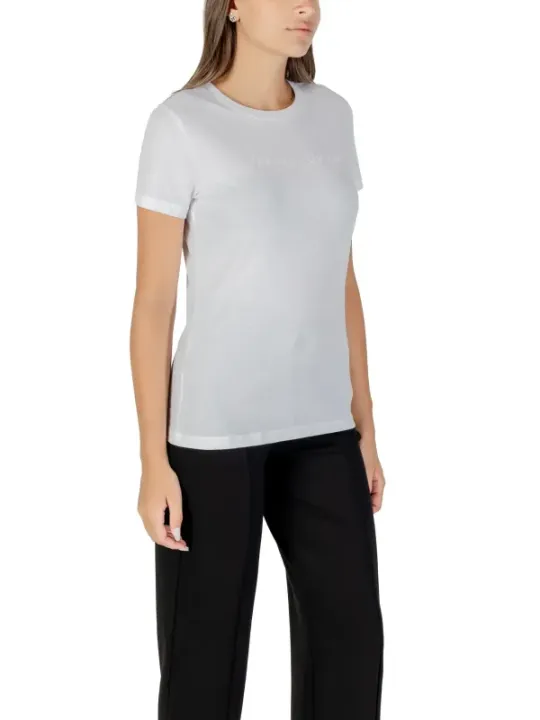Armani Exchange Damen T-Shirt Weiß | online kaufen