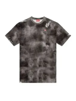 Diesel Herren T-Shirt Schwarz mieten – Flex-Fashion Verleih