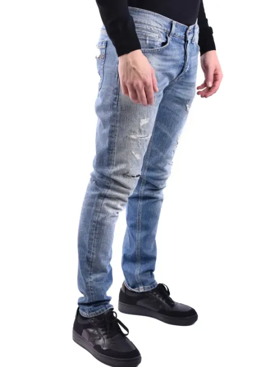 Dondup Herren Jeans Azurblau | online kaufen