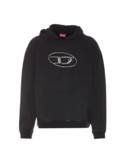 Herren Diesel Fleece Schwarz mieten | Flex-Fashion Verleih