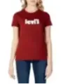 Rotes Levi's T-Shirt mit Logo
