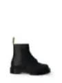 Schwarze Leder Dr. Martens Stiefel