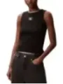 Calvin Klein Jeans Damen Tank-Tops Schwarz | online kaufen