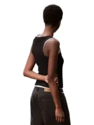 Calvin Klein Jeans Damen Tank-Tops Schwarz | online kaufen