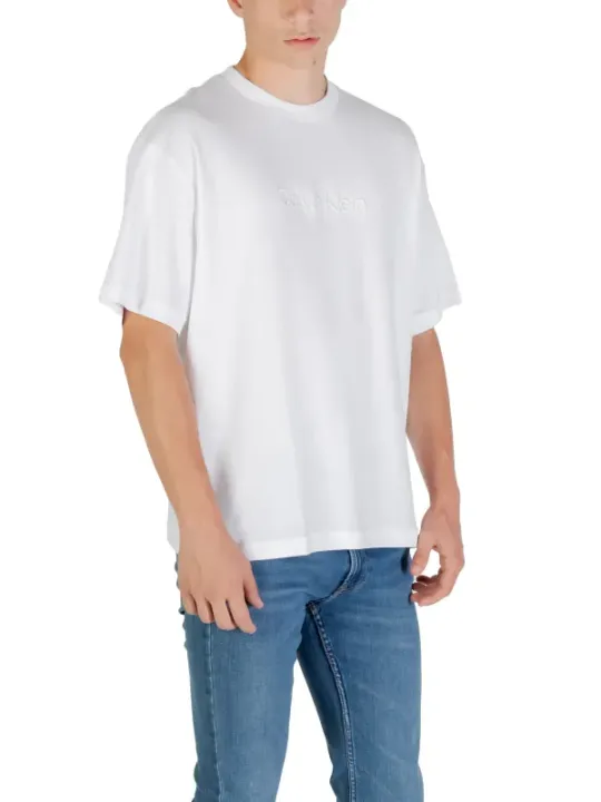 Calvin Klein Herren T-Shirt Weiß | online kaufen