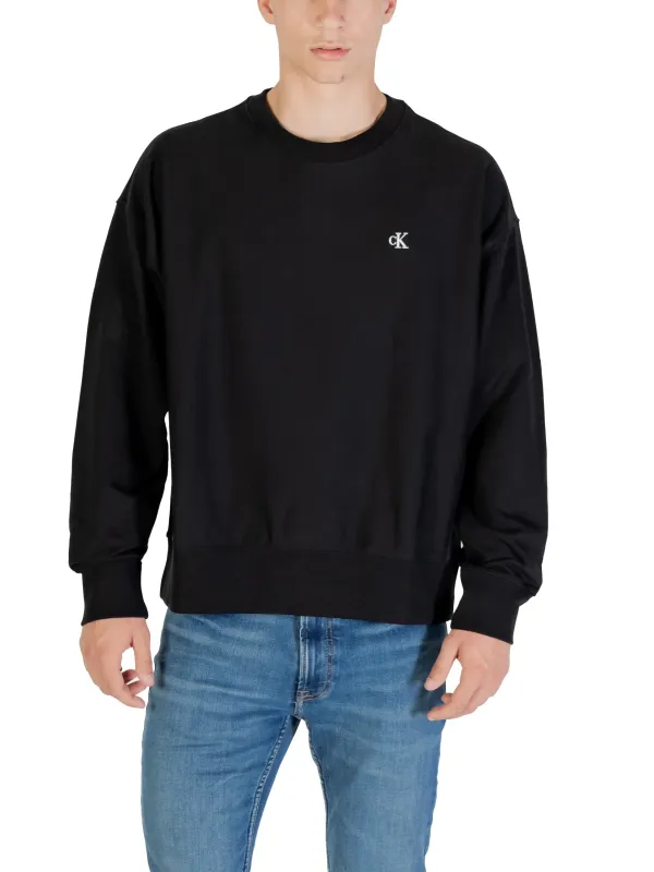 Calvin Klein Jeans Herren Fleece Schwarz | online kaufen