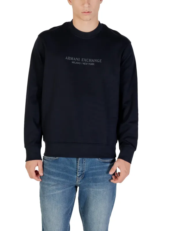 Armani Exchange Herren Fleece Blau | online kaufen