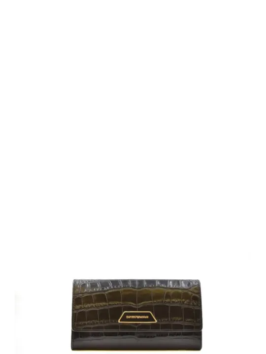 Emporio Armani Damen Portmonees Schwarz | online kaufen