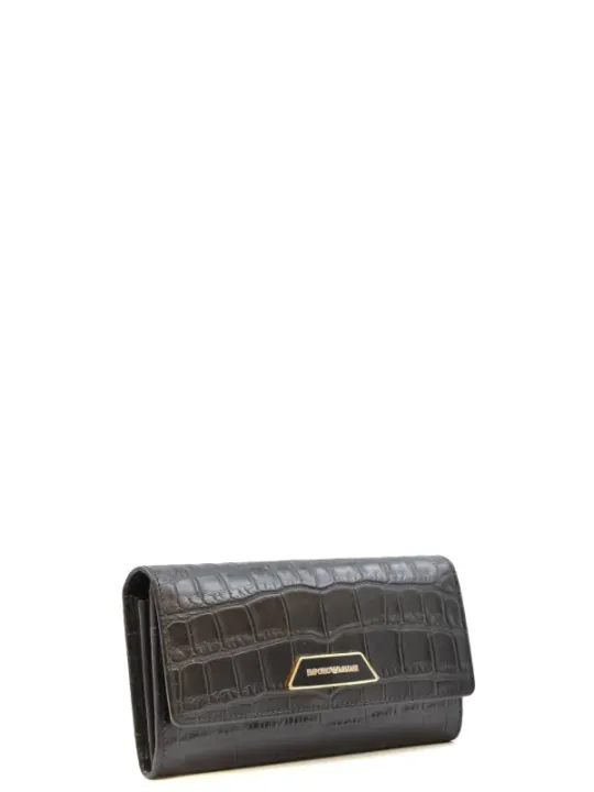 Emporio Armani Damen Portmonees Schwarz | online kaufen