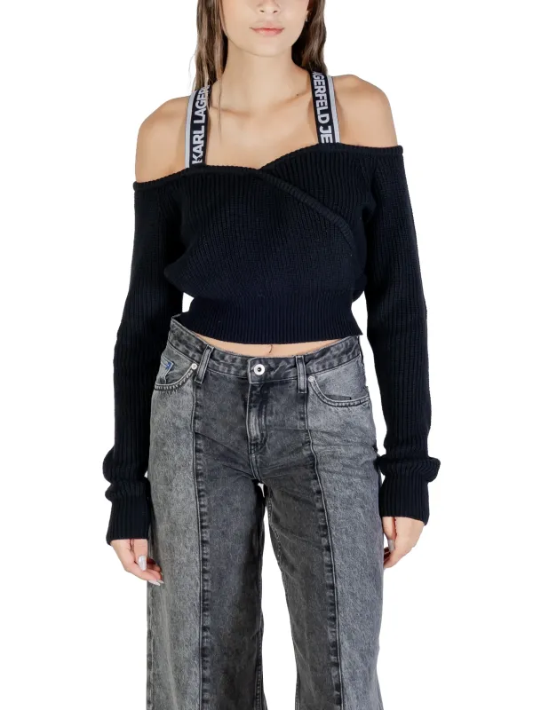 Karl Lagerfeld Jeans Damen Pullover Schwarz | online kaufen