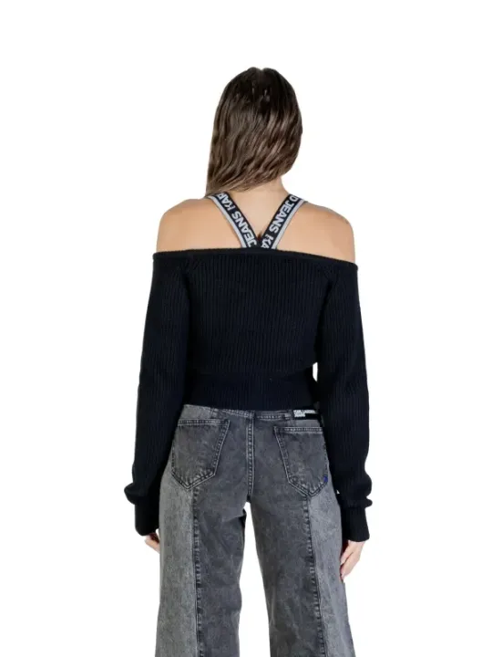 Karl Lagerfeld Jeans Damen Pullover Schwarz | online kaufen