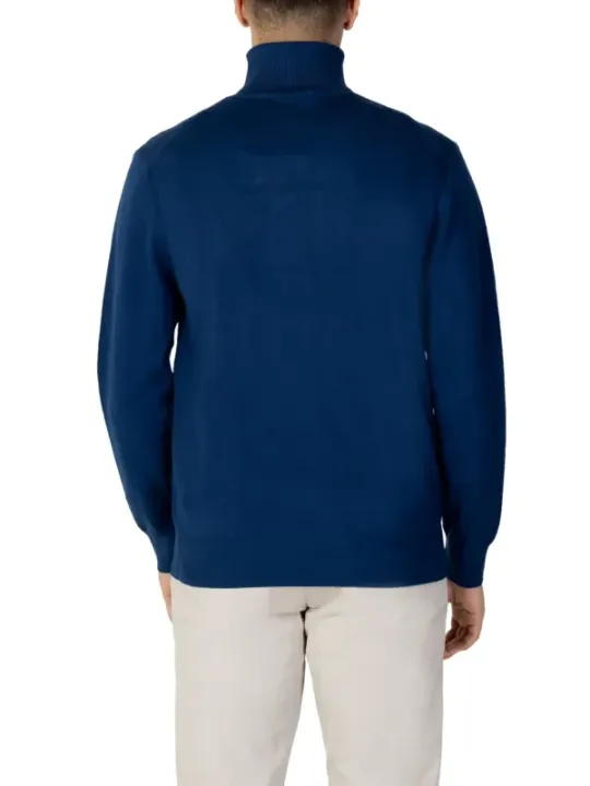 Navy Rollkragenpullover Herrenmodell