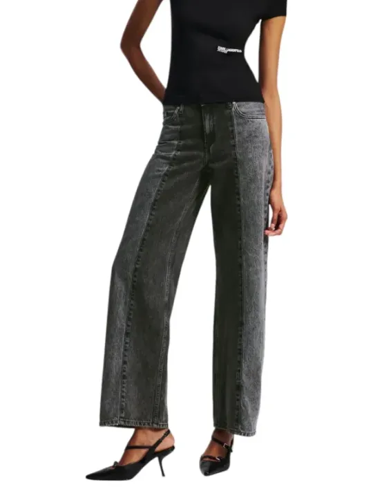 Karl Lagerfeld Jeans Damen Jeans Schwarz | online kaufen