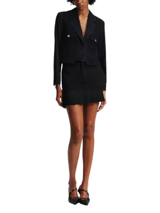 Karl Lagerfeld Jeans Damen Rock Schwarz | online kaufen