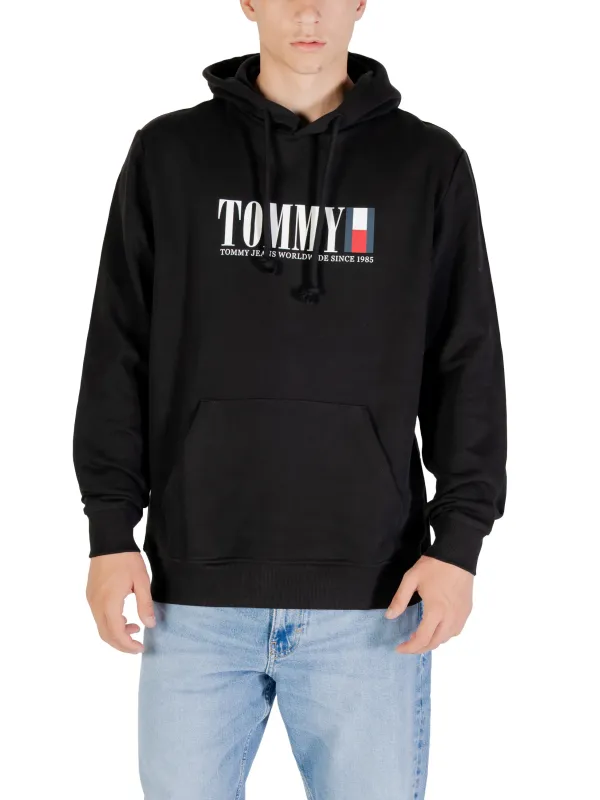 Tommy Hilfiger Jeans Herren Fleece Schwarz | online kaufen