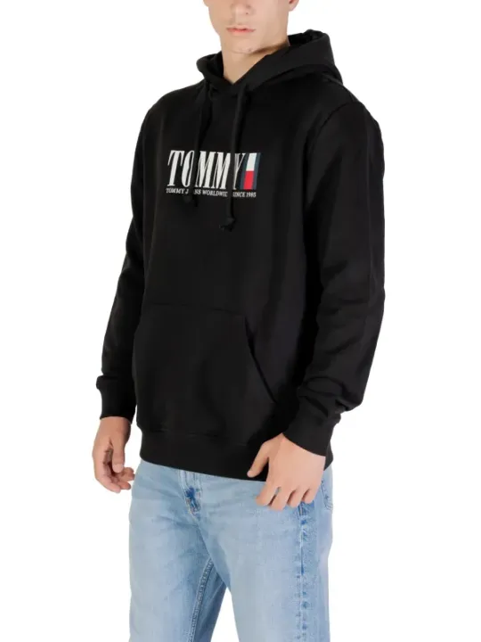 Tommy Hilfiger Jeans Herren Fleece Schwarz | online kaufen