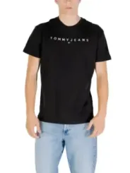 Tommy Hilfiger Jeans Herren T-Shirt Schwarz | online kaufen