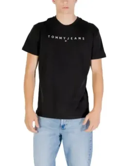 Tommy Hilfiger Herren T-Shirt Schwarz leihen - Flex-Fashion
