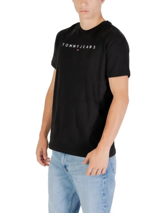 Tommy Hilfiger Jeans Herren T-Shirt Schwarz | online kaufen