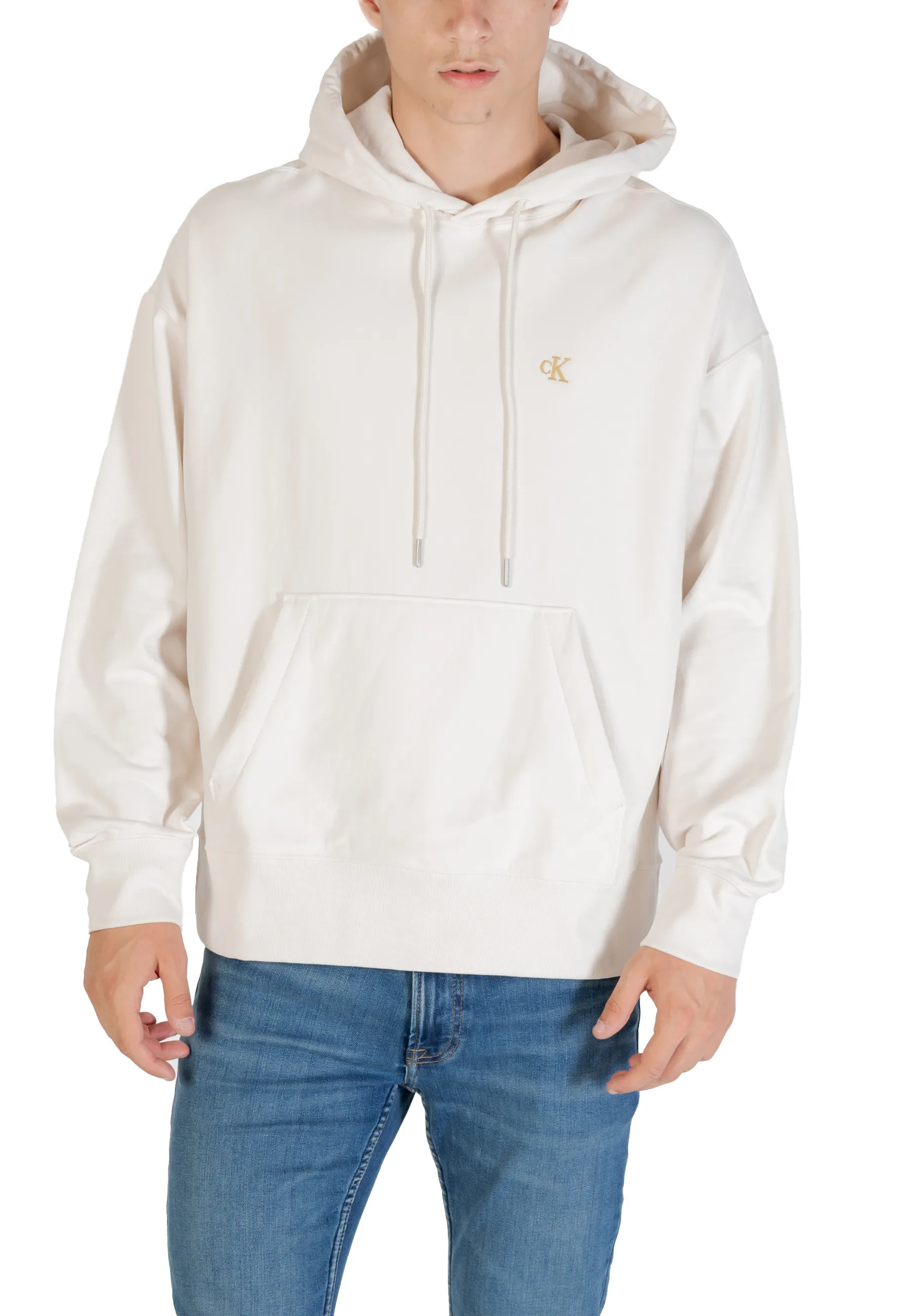 Herren Fleece Weiß 488369