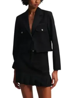 Karl Lagerfeld Damen Blazer Schwarz mieten – Flex-Fashion