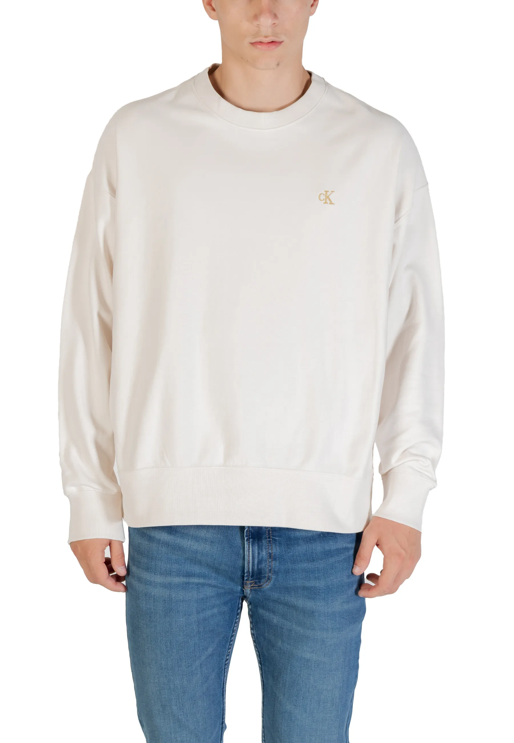 Herren Fleece Weiß 488366