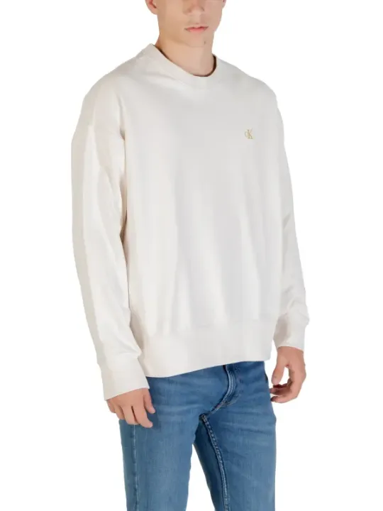 Calvin Klein Jeans Herren Fleece Weiß | online kaufen