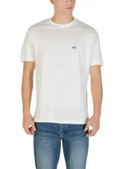 Armani Exchange Herren T-Shirt Weiß leihen – Flex-Fashion