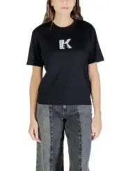 Karl Lagerfeld Jeans Damen T-Shirt Schwarz | online kaufen